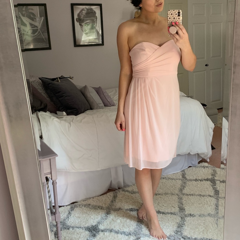 Beautiful Blush Pink Cocktail Dress